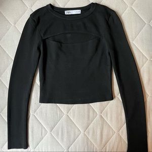 Zara Cutout Top